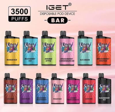 Chine 13 saveurs 3500 kits préremplis authentiques de stylo de vape de Vape de souffles de barre jetable du stylo IGET à vendre
