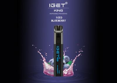 Chine 2021 saveurs jetables du stylo 9 de vape de nouvelle de la conception IGET du ROI 2600 cigarette de souffles à vendre