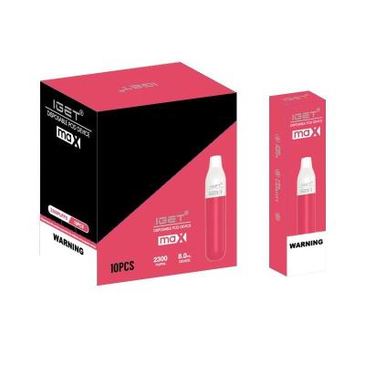 Chine IGET Vape jetable parquent des pufffs d'IGET max 2300 à vendre