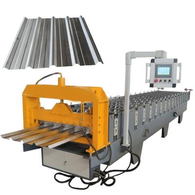 China Roof Panel 40m/Min Sheet Metal Roll Forming Machines G550 Hardness for sale