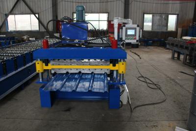 China 840/850 0.6mm Double Layer Roll Forming Machine For Roof Sheet Floor Deck Sheet for sale