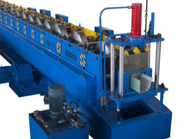 China Square Rain Gutter Down Pipe Cold Roll Forming Machine K Span for sale