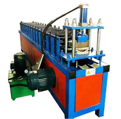 China Metal Palisade Fence Roll Forming Making Machine PLC Control for sale