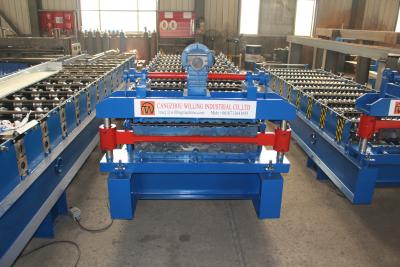 China El ISO 15-30m/Min Trapezoidal Roll Forming Machine acanaló el rollo que hacía la máquina en venta
