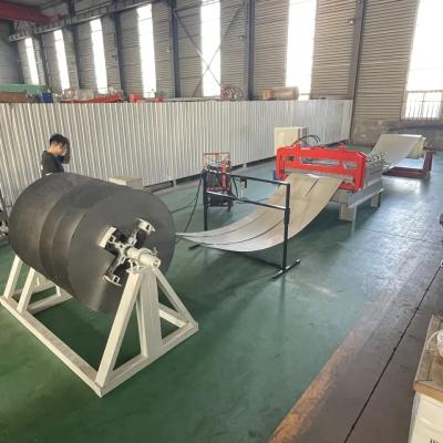 China Automatic 8 - 15m/Min Steel Coil Cut To Length Line 15kw PLC Control for sale