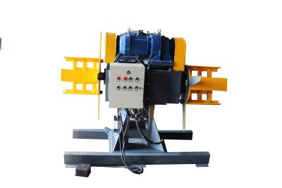 China Auto Line Electric Decoiler Forming Machine Stacker Double Head Decoiler for sale