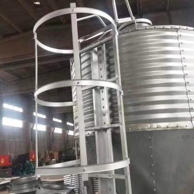 China Corrugated Grain Storage Silo Wall Sheet Roll Forming Machine Metal Galvanized Steel for sale