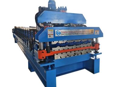 China 5t Hard Chrome Coated Cold Roll Forming Machine Double Layer For Galvanized Steel for sale