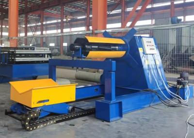 China Automatic Steel Coil Decoiler Hydraulic With Coil Car  5 Ton 7 Ton 10 Ton for sale