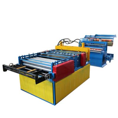 China Automatic Cut To Length And Slitting Line With Razor Blade Slitting Method for sale