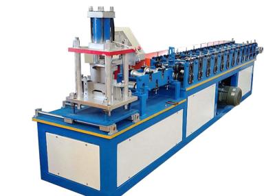 China Metal Decoration Door Shutter Roll Forming Machine High Speed 30-50 M / Min for sale