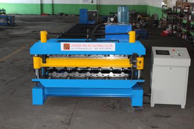 China 0.3-0.8mm Thickness IBR Corrugated Roof Sheet Machine Precise Design for sale