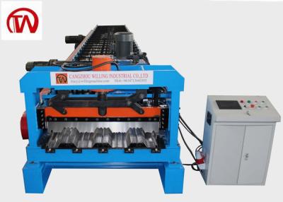 China Hydraulic Motor Roof Tile Roll Forming Machine Metal Roof Making Machine for sale