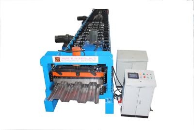 China Hydraulic Motor Trapezoidal Sheet Roll Forming Machine Stable Performance for sale