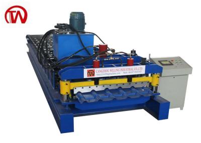 China Metal Building PPGI PLC Delta Ibr Roll Forming Machine for sale