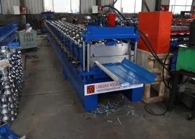 China Standing Seam Roof Roll Forming Machine For Nail Strip Snap Lock Panel for sale