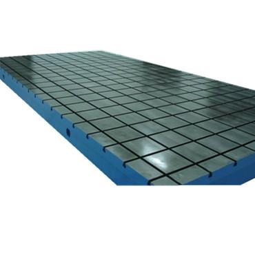 China Square Cast Iron Surface Plate 1 Grade Flatness Good Wear Resistance for sale