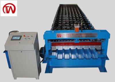 China 900 Long Span Roof Roll Forming Machine 7 Ribs High Capacity  Energy Saving for sale