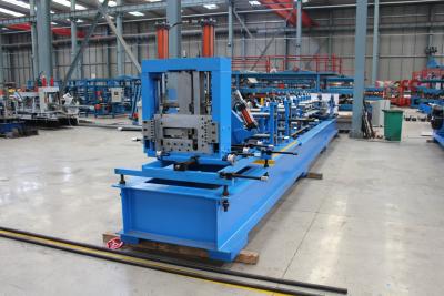 China Low Noise CZ Purlin Roll Forming Machine  1mm- 3mm High Cutting Accuracy for sale