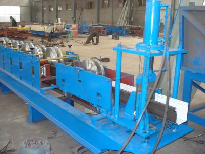 China Metal Roofing K Gutter Roll Forming Machine Low Noise Iso Ce Certification for sale