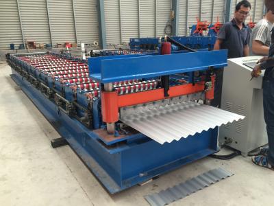 China 1.25'' Low Ribs  Roofing Sheet Roll Forming Machine Low Noise Hydraulic System for sale