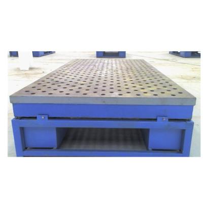 China Large Cast Iron Surface Plate 3000 X 1500 Mm Hand Scrap With 28 Mm Hole for sale