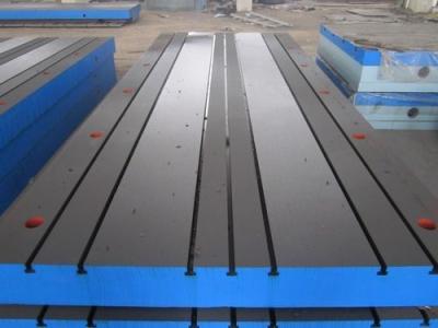 China Placa modificada para requisitos particulares placas planas profesionales de la superficie del hierro de la superficie de la inspección en venta