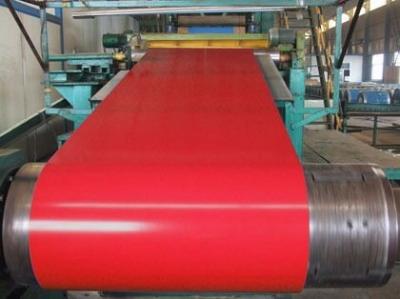 China PVDF Prepainted Galvalume Steel Coil PE HDP Painting ASTM A653 Certificated for sale