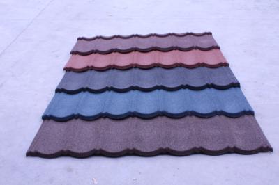 China Durable Roman Tile Iron Sheets Dynamic Curb Appeal Aluminium Roof Tiles for sale