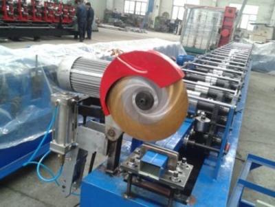 China Aluminum Downspout Roll Forming Machine Color Painted  Gutter Forming Machine for sale
