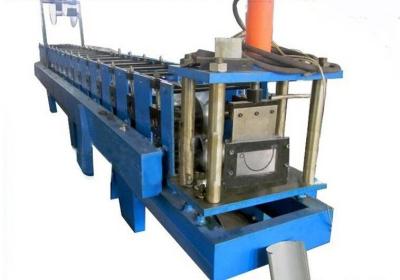 China Half Round Gutter Roll Forming Machine 23 Stations High Efficiency 3-6 M / Min for sale