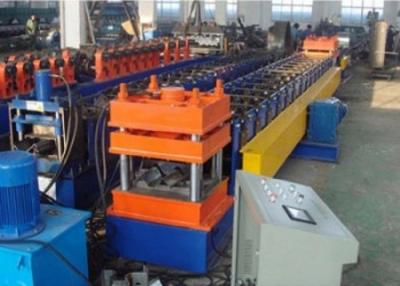 China Galvanized   Highway Guardrail Roll Forming Machine W - Beams 13 Raws for sale