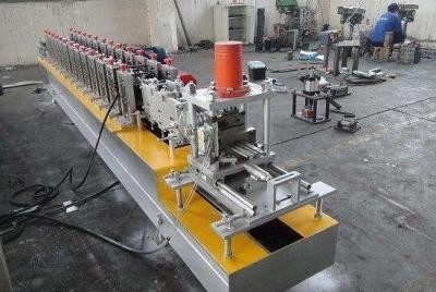 China 3KW Steel Roll Up 0.6mm Shutter Door Forming Machine for sale