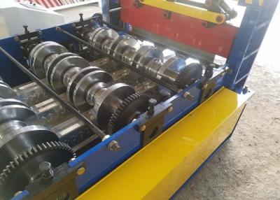 China Galvanized Coil Floor Deck Roll Forming Machine 51 Depth Large Capacity for sale