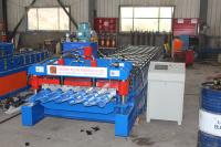 China USA Met / Glazed Roof Tile Roll Forming Machine  High Speed 3 - 5 M / Min for sale
