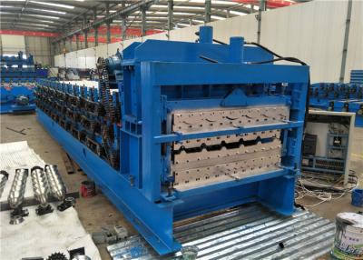 China Stahlkonstruktions-Metalldach-Rolle, die das Maschinen-Metalldach herstellt Maschine bildet zu verkaufen
