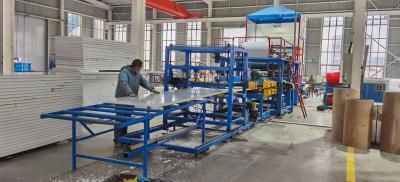 China Rock Wool Insulated 0.3mm Sandwich Panel Roll Forming Machine for sale