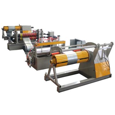 China PLC Sheet Coil Cutting Machine Slitting Line Metal 0.5 - 2 Mm for sale