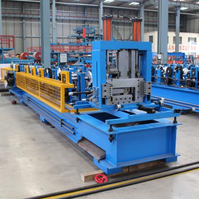 China PLC Purlin Interchangeable Cz Roll Forming Machine Full Automatic for sale