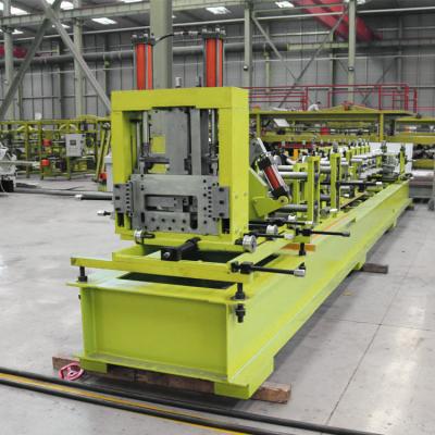 China Interchangeable Reduce Motor Cz Purlin Roll Forming Machine Full Automatic for sale