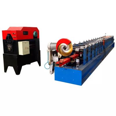China Square Copper 0.6mm Downspout Pipe Forming Machine 3 Phases for sale