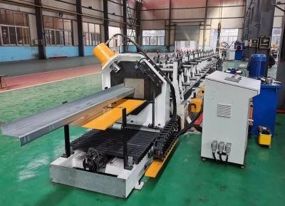China Gearbox Drive Cz Purlin Roll Forming Machine Full Auto for sale