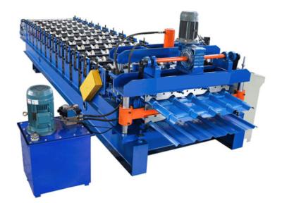 China Corrugated Ibr 1220mm Double Layer Roofing Sheet Roll Forming Machine for sale