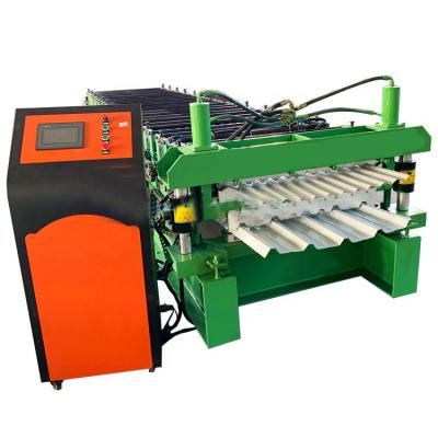 China Versatile 0.3mm Trapezoidal Roll Forming Machine For Metal Roof for sale
