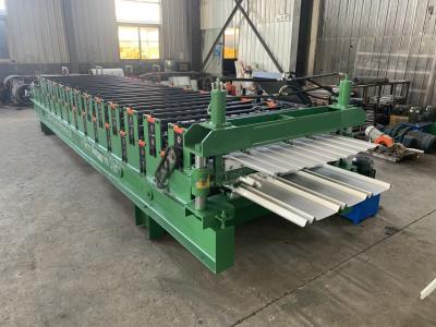 China Ibr Corrugated 12m/Min Roof Panel Roll Former Double Layer for sale