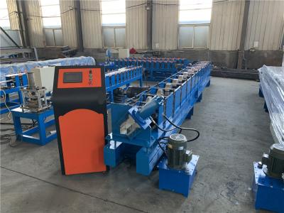 China Metal Profile Chain Driving Cz Purlin Roll Forming Machine Small Automatic for sale