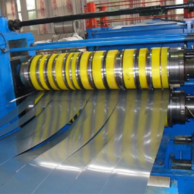 China Color Steel Slitting Cutting Machine 0.2 - 3.0mm With Working Speed 20-30m/Min for sale