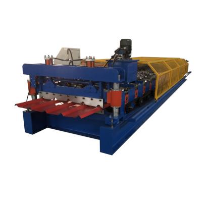 China 686 Long Span Ibr Roof Sheet Forming Machine Q235 0.3mm for sale