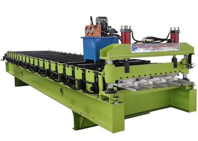 China Metal Roof Tile Trapezoidal Roll Forming Machine 5.5kw for sale