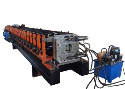 China Hydraulic Cutting Gl Down Pipe Roll Forming Machine Plc Control for sale